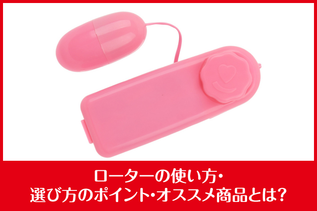 ���[�^�[�̎g�����E�I�ѕ��̃|�C���g�E�I�X�X�����i�Ƃ́H